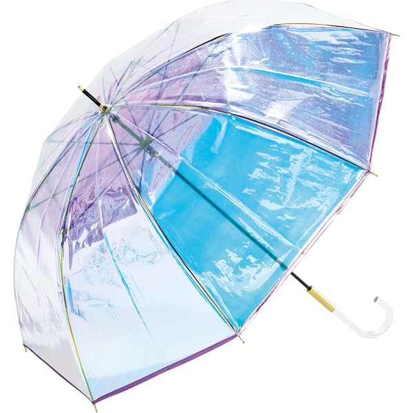 Amazon | [スーツケースカンパニー]オーロラ ビニール傘 雨傘 長傘